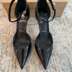 Christian Louboutin Glossy Black Heels